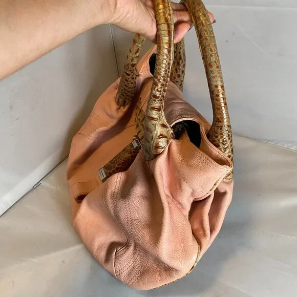 Fendi Y2K Spy Bag Pink Dusty Pink Pebbled leather - Picture 3 of 15